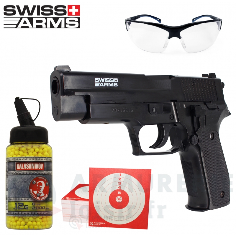 Pack SA Navy Pistol 6mm plastique ABS (0,5 joule)