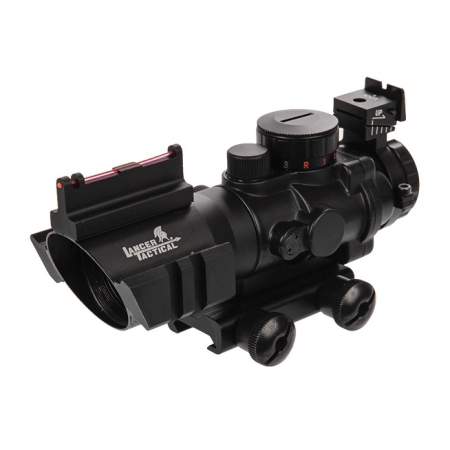 Viseur point rouge airsoft 4x32 LANCER TACTICAL 