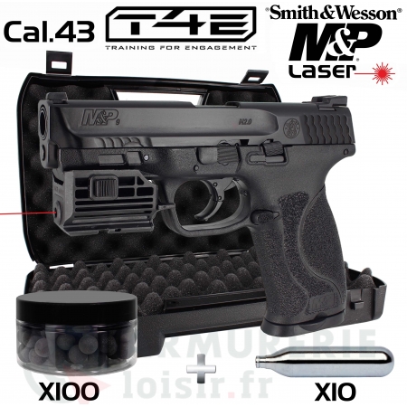 Pack Smith & Wesson M&P9 Laser .43 (5 Joules)