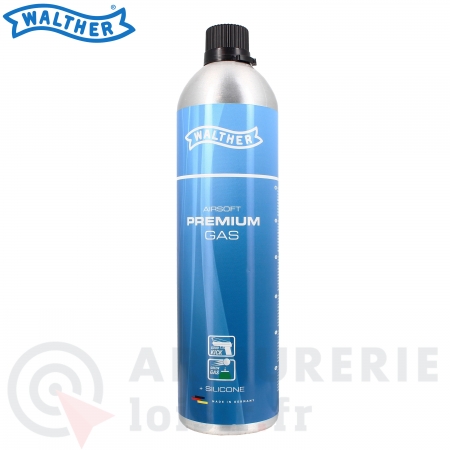 Bouteille Gaz Walther 750 ML pour Airsoft