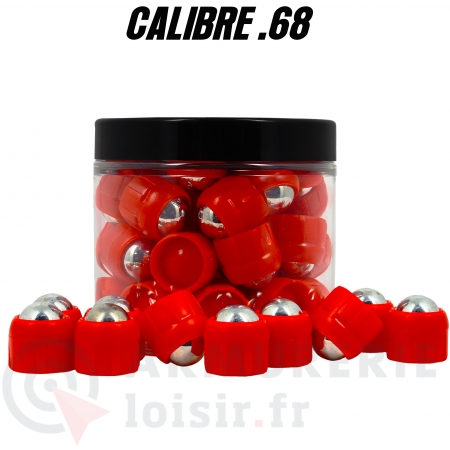 40 billes acier RAZOR GUN DEVASTATOR pour HDS 68 - .68
