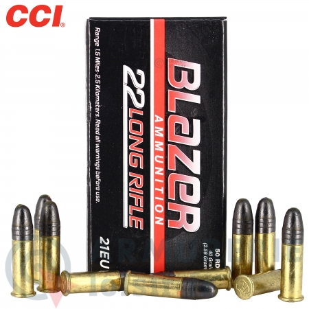 Bo&icirc;te de 50 cartouches CCI Blazer 22LR
