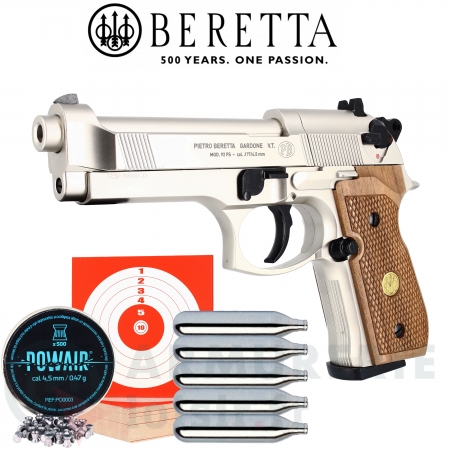 Umarex Beretta 92FS Acier / bois - CO2 - 4.5mm (3.5...