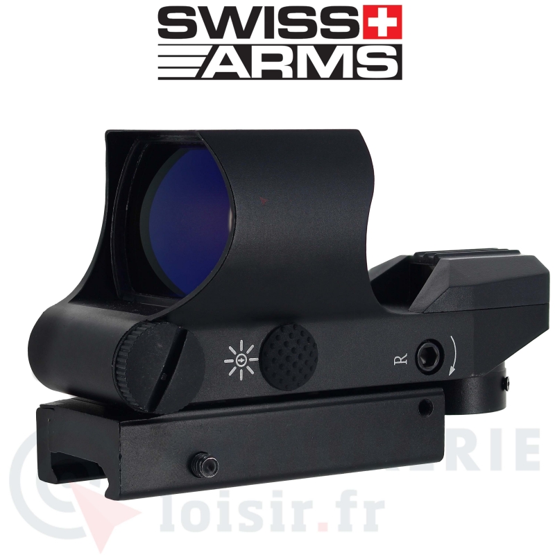 Viseur point rouge compact Swiss-Arms multi r&eacute;ticules