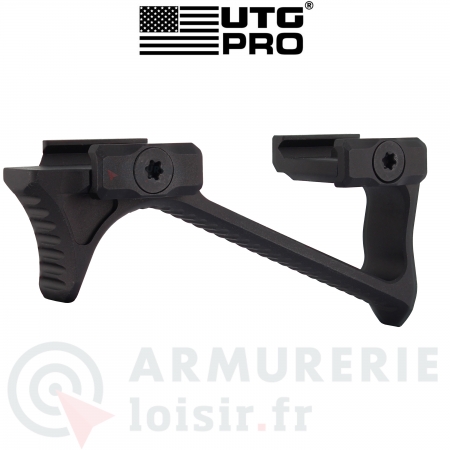 Poign&eacute;e UTG Angle-Grip aluminium rail Picatinny