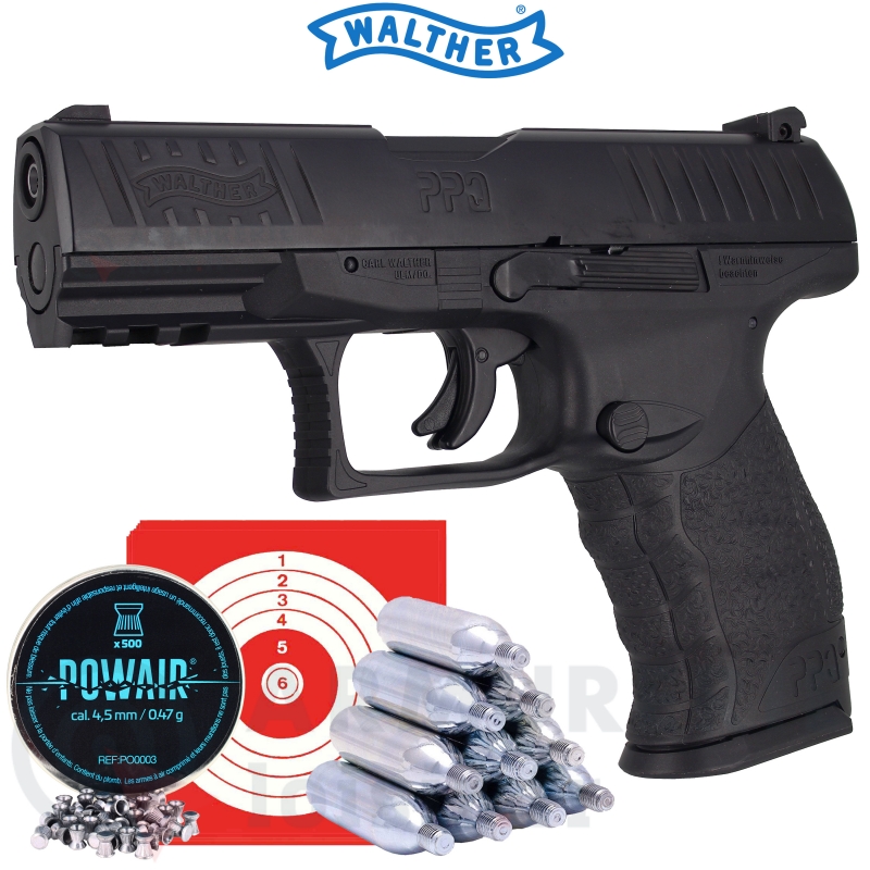Pack Walther PPQ-M2 CO2 4.5mm (3 joules)