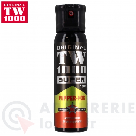 Bombe lacrymog&egrave;ne TW1000 SUPER FOG au poivre 100ml