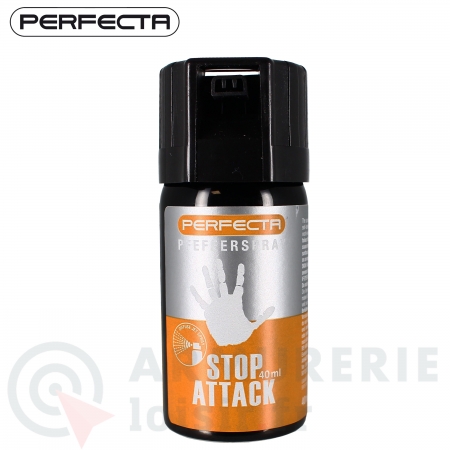 A&eacute;rosol Perfecta stop attack gaz Poivre 40 ml