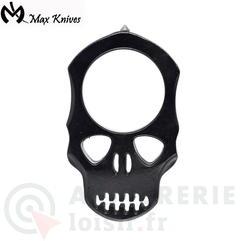 Max Knives Poing am&eacute;ricain Skull noir