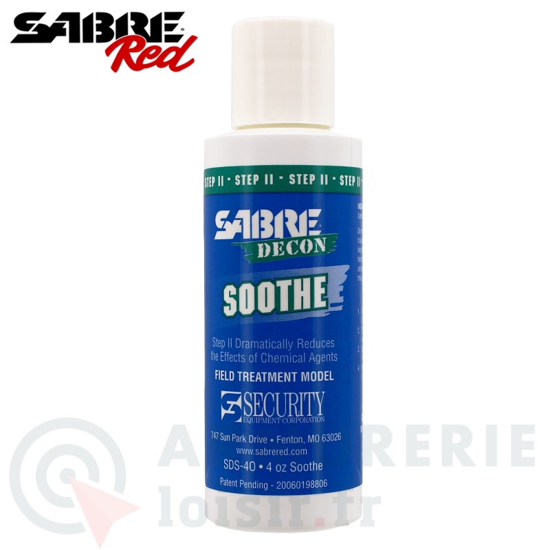 D&eacute;contaminant Sabre Red Soothe Step 2 - 113ml
