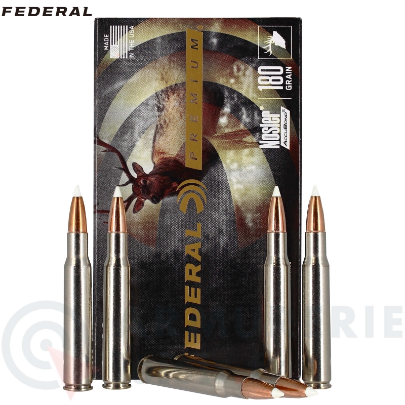 20 Federal Premium Nosler 30-06 Springfield 180 Gr