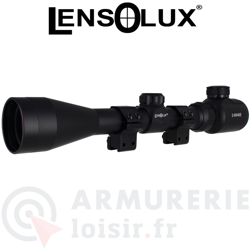 Lunette Lensolux 3-9X40E  illuminated montage 11mm