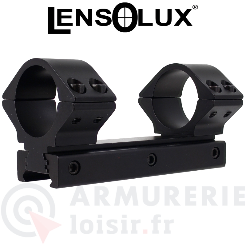 Monobloc LENSOLUX rail Picatinny Medium (&Oslash; 30 et 25.4mm)