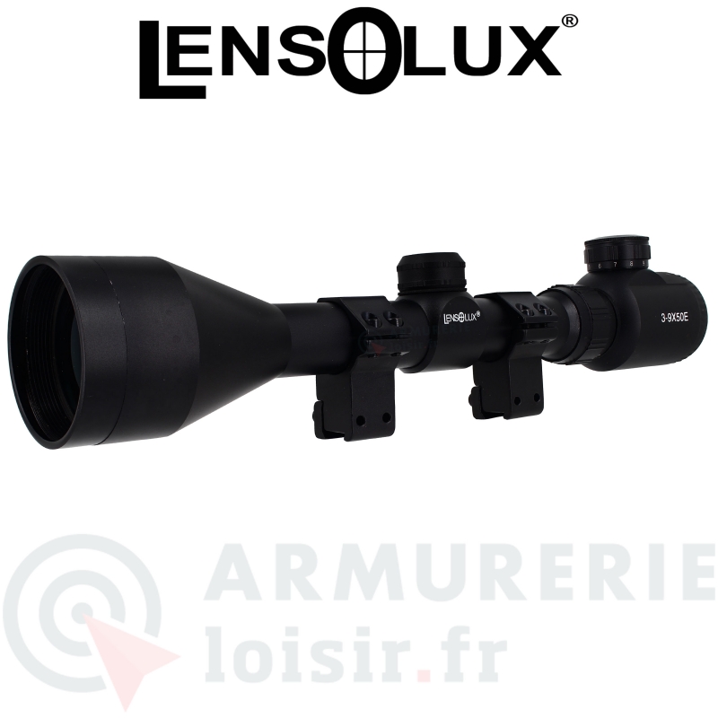 Lunette Lensolux 3-9X50E illuminated montage 11mm