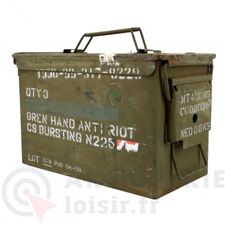 Caisse &agrave; munitions US M1A1 occasion