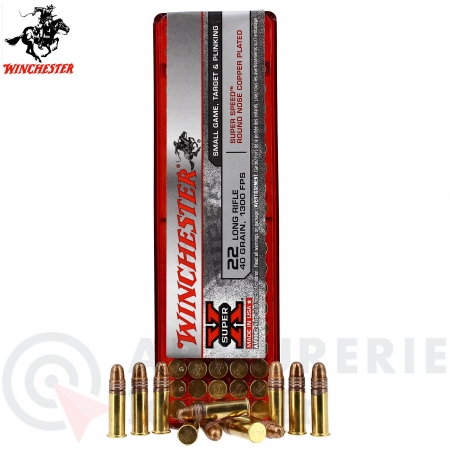 100 Cartouches Winchester Super Speed 22LR (40 gr)