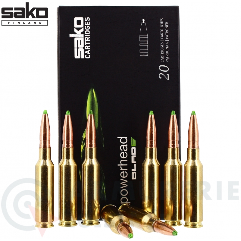 Cartouches Sako PowerHead Blade .6.5 Creedmoor 120 gr