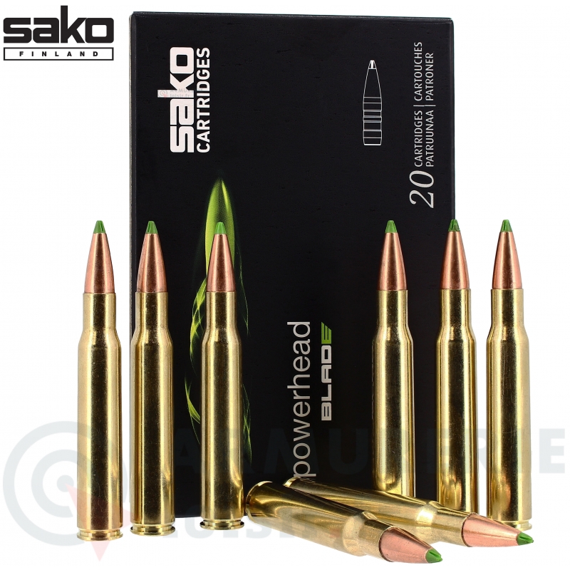 Cartouches Sako PowerHead Blade 30-06 Sprg 170 gr