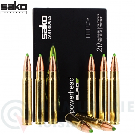 Cartouches Sako PowerHead Blade 9.3X62 230 gr