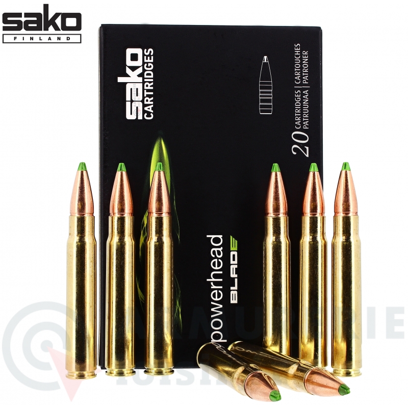 Cartouches Sako PowerHead Blade 9.3X62 230 gr