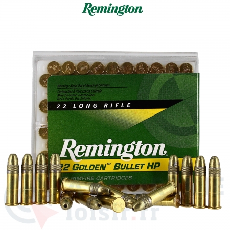 Remington Golden Bullet HP 22LR x100  