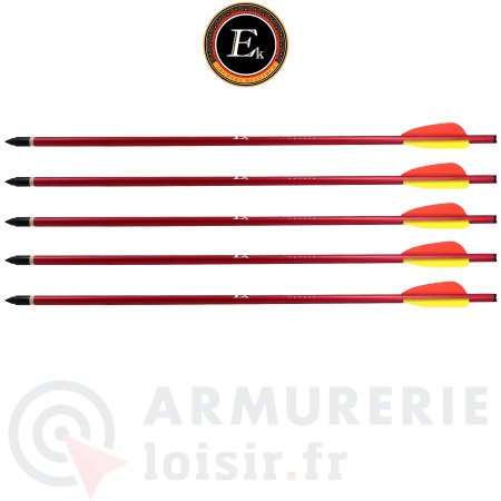 Lot de 5 traits d&rsquo;arbal&egrave;te Archery Research 16&rsquo;&rsquo;