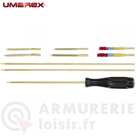 Kit de nettoyage carabine Umarex 4.5 et 5.5mm