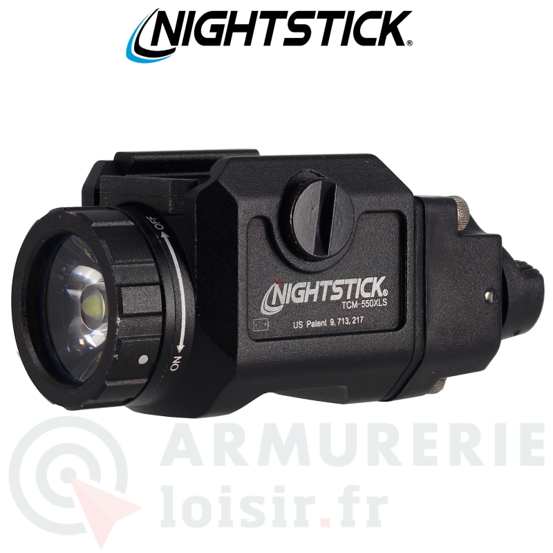 Lampe Nightstick TCM-550XLS pour arme de poing (550 lumens)