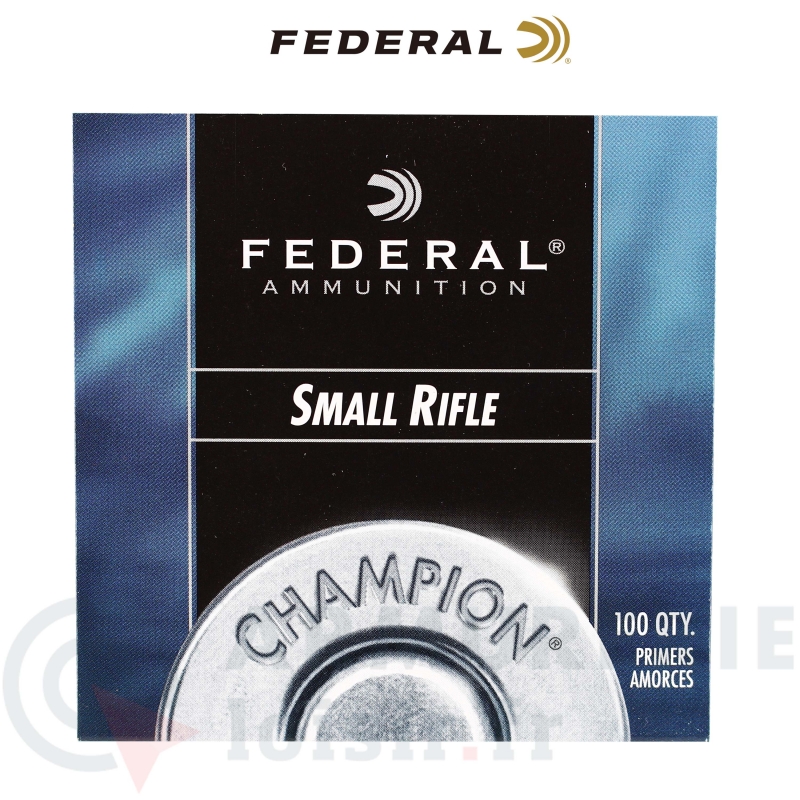 100 Amorces Federal Small Rifle no&deg;205