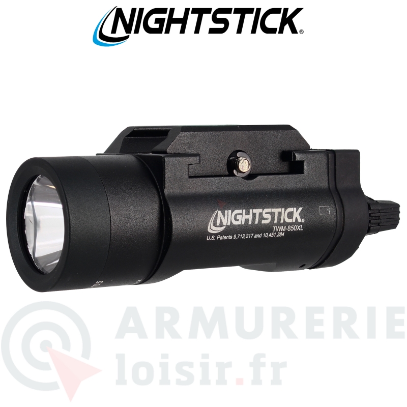 Lampe Nightstick TWM-850XL pour arme de poing (850 lumens)