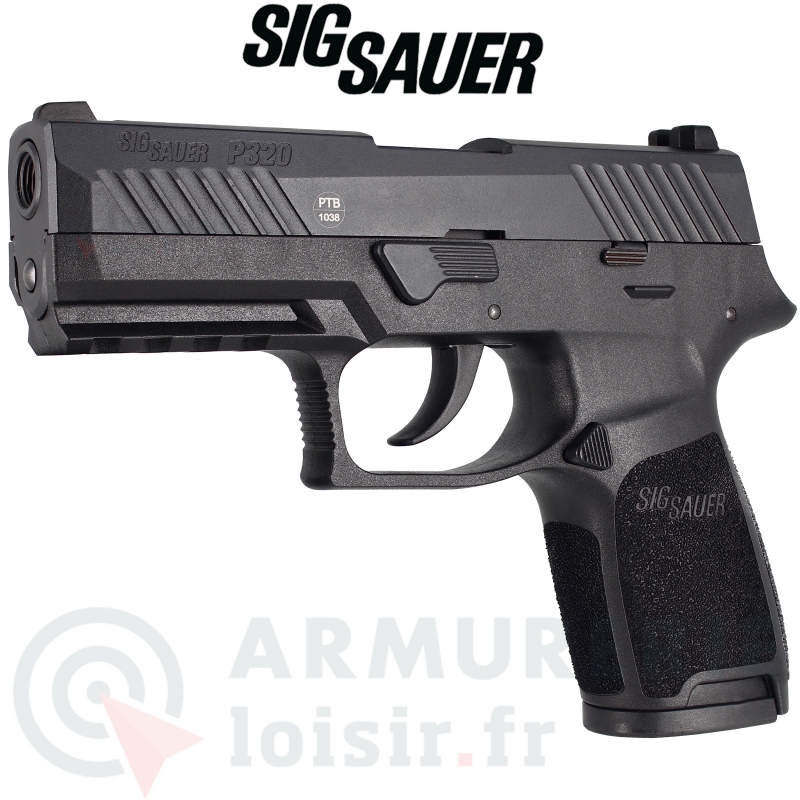 Destockage - Pistolet Sig Sauer P320 Black 9mm PAK