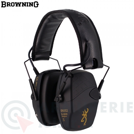 Casque anti-bruit Browning Fox noir (20 db)