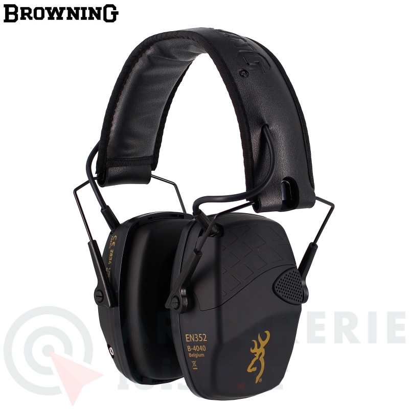 Casque anti-bruit Browning Fox noir (20 db)