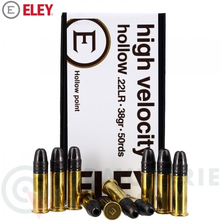 ELEY  High Velocity Hollow .22 LR 38gr
