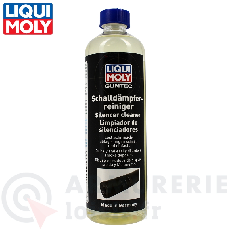 LIQUI MOLY GUNTEC Nettoyant Pour Silencieux – 500 Ml – Enlève Les Dépôts De Combustion – Facile Et Rapide