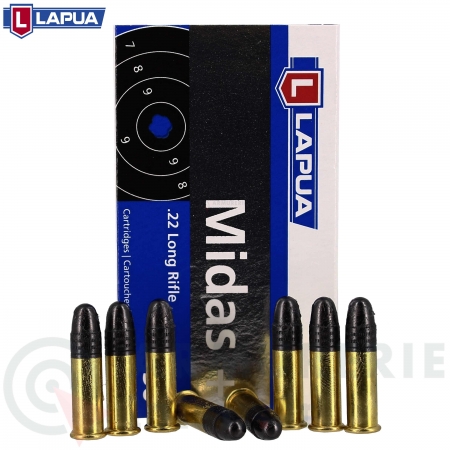 Cartouches Lapua Midas+ 22lr 40gr