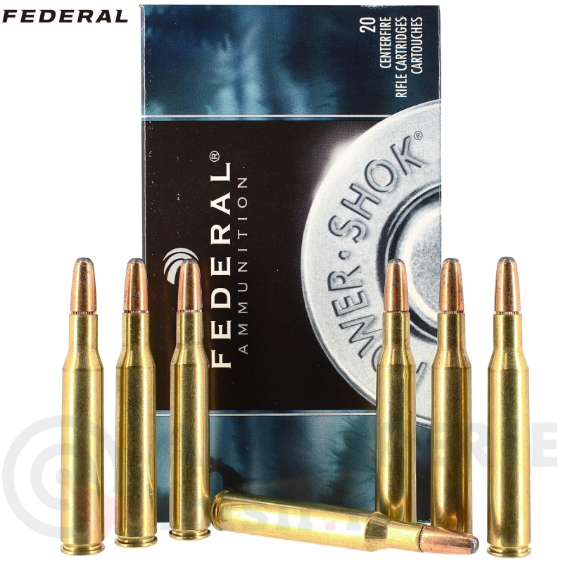 20 cartouches Federal 270 Win Power-Shok 150 gr