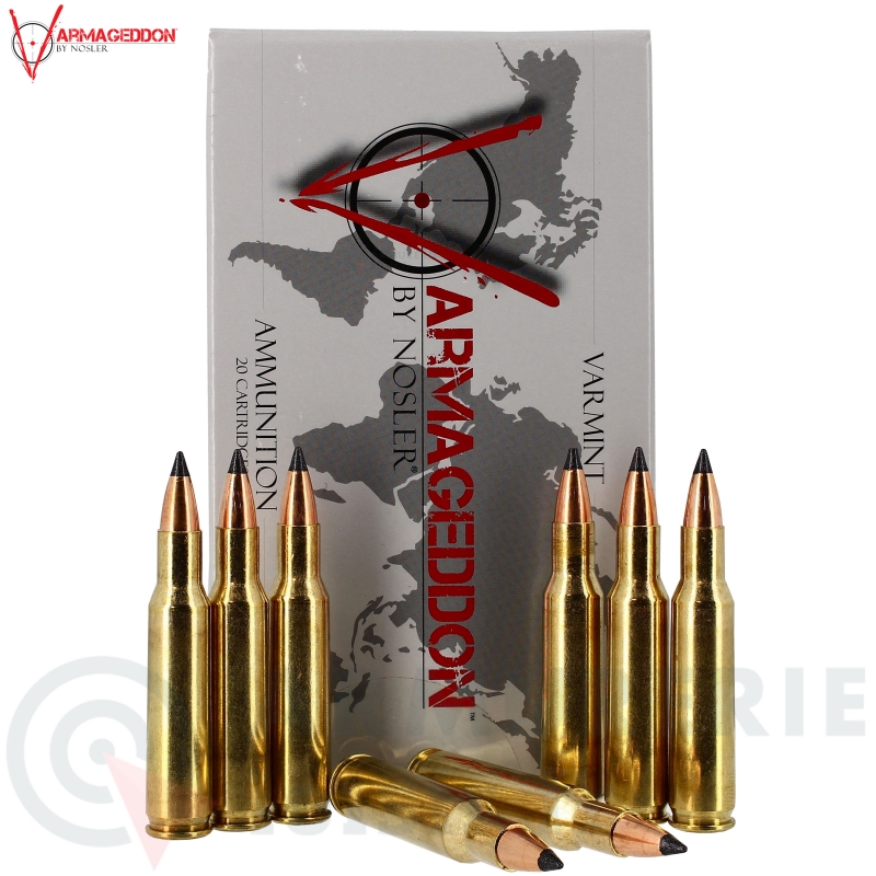 20 Cartouches Varmageddon Varmint 222 Rem 40 gr FB