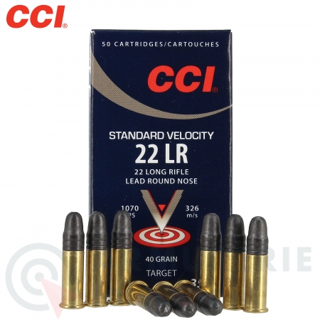 50 Cartouches CCI Standard Velocity 22LR