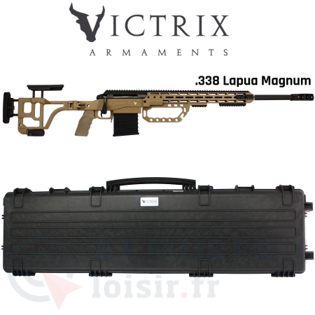 Carabine Victrix Scorpio Mille Tan .338 Lapua Magnum