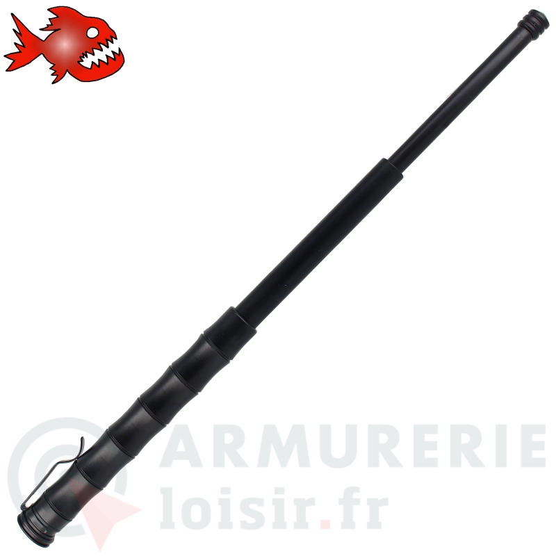 Piranha matraque Piranha avec bouton de fermeture 16 pouces