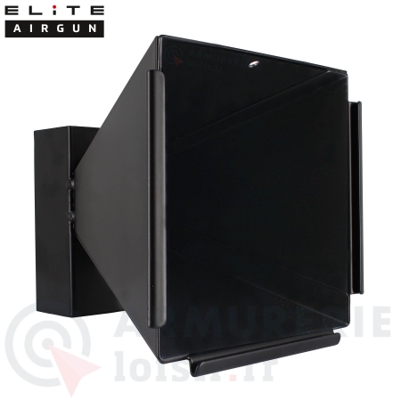Porte cible conique 14x14 m&eacute;tal noir