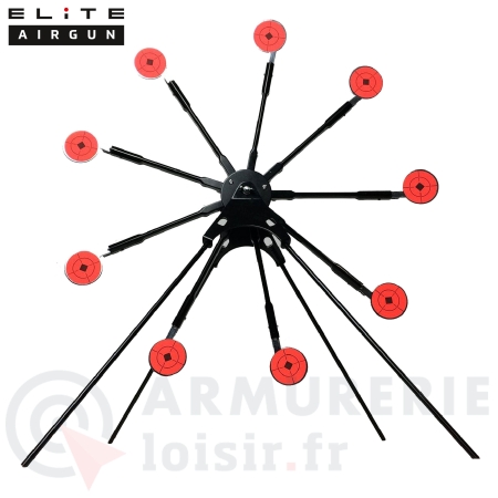 Cible Elite Airgun Roue m&eacute;tallique pour 4.5mm
