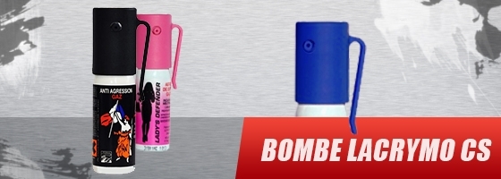 Bombe lacrymog&egrave;ne CS