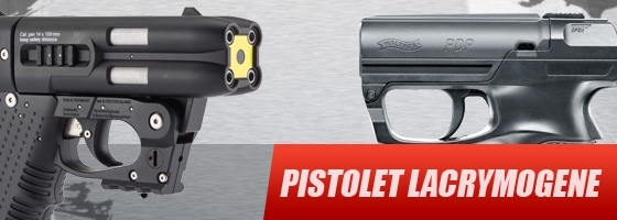 Pistolet lacrymog&egrave;ne