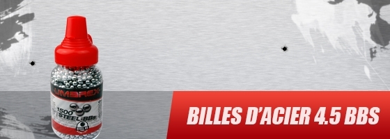 Billes d'acier 4.5 BBs